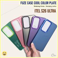 ราคา UNGU HIJAU Fuze Case Cool Itel S26 Ultra IMD Hybrid Hardcase TPU Plong สีเขียวสีฟ้าสีชมพูสีม่วงสีดําสีเทา (54805462277)