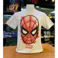 ราคา เสื้อMarvel ลาย Spider man สีขาว ลิขสิทธิ์แท้ (mvx-027) (16459478282)