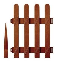 ราคา รั้วพลาสติกปักลงดิน​ สูง​22กว้าง22.8ซม,แพคละ4ชิ้น DARK BROWN (2349949781)