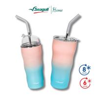 ราคา Seagull แก้วน้ำสุญญากาศ ลายไอศกรีม (ชมพู/ฟ้า) ขนาด 0.5 ลิตร และ 0.8 ลิตร (52453201186)