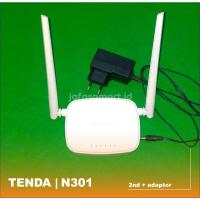 ราคา Tenda N301 Wirelles + อะแดปเตอร์ (26432001717)