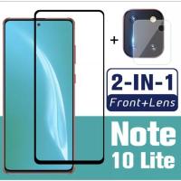 ราคา กันรอย 2in1 Samsung galaxy Note 10Lite ฟิล์มเลนส์กล้อง + ฟิล์มกระจกเต็มจอขอบดำ ฟิล์มกันกระแทก (28057344491)