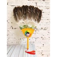 ราคา Titanium พัดขนห่าน พัดขงเบ้ง พัดจีน พัดเซียน (43052210656)