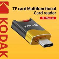 ราคา KODAK ตัวอ่านการ์ด T330 Micro sd type-c 3.0, ประเภทการ์ด: TF/Micro SD (รองรับความจุสูงสุด 2TB) 3.0, (28638557960)