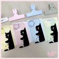 ราคา COD-ในไทยเคสโทรศัพท์ For iPhone 16 11 Pro Max Case iP 13 14 15 Pro Max 7 8 Plus เคส ลายแมวสองตัว ยอดนิยม เคสไอโฟนสวยๆ (57504781842)