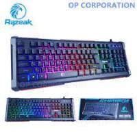ราคา Razeak คีย์บอร์ด Gaming Keyboard รุ่น RK-8277 (คีย์บอร์ดเกมมีไฟ RK-8277) (18769020374)