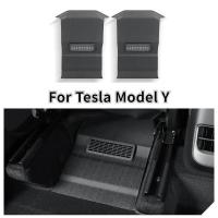 ราคา Underseat Air Outlet Mask สําหรับ Tesla รุ่น Y TPE ที่นั่ง Air Outlet Guard แผ่น Anti Blocking ฝาครอบป้องกันอุปกรณ์เสริม 2021-2024 (54503136818)