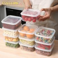 ราคา ESSECCOME Tradasare Crisper, กล่องเก็บของตู้เย็นสี่เหลี่ยมปิดผนึกพลาสติก, วางซ้อนกันได้อย่างปลอดภัยพร้อมฝาปิดกล่องเก็บของสด (49150954814)