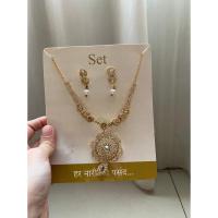 ราคา สร้อยคออินเดีย/เครื่องประดับอินเดีย/สร้อยคอและต่างหู/สร้อยคอผู้หญิงแฟชั่น (29509931611)