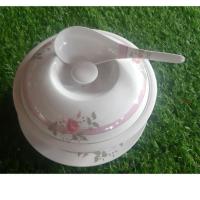 ราคา ชุดโถข้าวลายมิดเดย์โรส (3048127361)