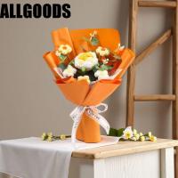 ราคา ALLGOODS ดอกไม้ประดิษฐ์,ช่อดอกไม้ตกแต่ง Handmade ถักโครเชต์ช่อดอกไม้,เนื้อประดิษฐ์สําเร็จรูปถัก Completed โครเชต์ถักดอกไม้วันวาเลนไทน์ (50605341846)