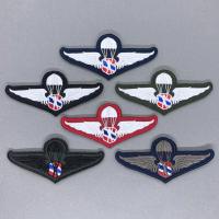 ราคา เครื่องหมายผ้า ปีกร่มชั้นที่ 3 ตำรวจ อาร์มปีกร่มตำรวจ มีทั้งแบบติดตีนตุ๊กแกและไม่ติด (6787367937)