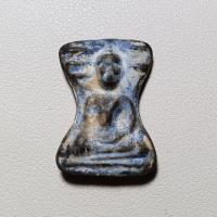 ราคา A014 พระมเหศวร พิมพ์กลางฐานสูง เนื้อสัมฤทธิ์ กรุวัดพระศรีรัตนมหาธาตุ สุพรรณบุรี (43550988661)