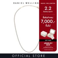 ราคา (ทักแชทรับโค้ด) Daniel Wellington สร้อยคอรุ่น Classic Tennis Necklace Rose gold (18483358747)