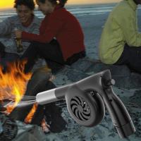 ราคา Zzz 12V เครื่องเป่าลมไฟฟ้า BBQ Blower พัดลมถ่าน Chimney Starter 5000R สองแบตเตอรี่ (57704037280)