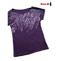 ราคา HANG TEN เสื้อมือสอง เสื้อยืดหญิงแขนสั้นใส่ลำลอง (28957218816)