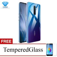 ราคา เคสคริสตัลสําหรับ Realme X2 Pro - 6.5 นิ้ว - เคสแข็งแบบใส - ฟรีกระจกนิรภัย (43370750021)