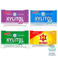 ราคา LOTTE Xylitol Sugar Free Gum 11.6g ล็อตเต้ ไซลิทอล หมากฝรั่งไร้น้ำตาล บลูเบอร์รี่มินต์/เฟรชมินต์/ไลม์มินต์/M-150 4รส (46004816953)