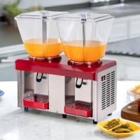 ราคา เครื่องกดน้ำหวาน ใบกวน โถละ25ลิตร Double cylinder juice machine (26718846785)