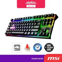 ราคา MSI Vigor GK70 Cherry Red US Gaming Keyboard (22043446123)