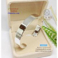 ราคา กำไลเงินแท้92.5% แบบแบน กำไลตัน หน้ากว้าง 6-11 mm. หนัก 1.3-1.8 บาทตัน(เรือนเงินแท้): HAN0213 (18580937821)