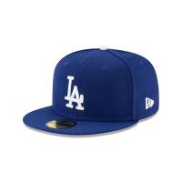 ราคา New Era หมวกรุ่น LOS ANGELES DODGERS LA DODGERS WITH CHAMP PATCH DK ROYAL 59FIFTY CAP (56755068073)