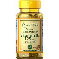 ราคา Vitamin D3 125 mcg (5000 IU) Puritan's Pride (2336954700)