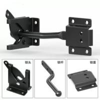 ราคา หัวเข็มขัดอัตโนมัติประตูล็อครั้วรั้วบานพับขาเหล็กหมุดชุบด้วยไฟฟ้าชุบสังกะสีขาล็อคประตูหัวเข็มขัดแหล่งจัดหา (52755652394)