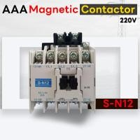 ราคา AAA แมกเนติก คอนแทคเตอร์ SN-12 Coil AC220V Magnetic AC Contactor S-N12 (28021186317)