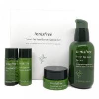 ราคา Innisfree Green Tea Seed Serum Special Set 4 Item (2048220777)