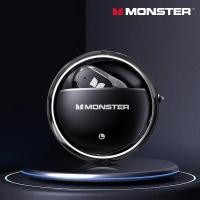 ราคา Monster MQO33 ชุดหูฟังบลูทูธแบบเกี่ยวหูสําหรับเล่นเกมวิ่งกีฬาลดเสียงรบกวนอายุการใช้งานแบตเตอรี่ยาวนาน (41268444535)