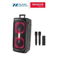 ราคา [ผ่อน 0%] AIWA SS-X400DSP PRO (Gen II) Party Speaker ลำโพงบลูทูธปาร์ตี้ SUPER BASS (16538202897)