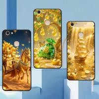 ราคา เคส Vivo V7 / V7 Plus / V7+ พิมพ์ลายกระเป๋าโชคลาภม้าและม้าเฉพาะ (50502619569)