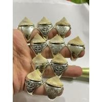 ราคา แหวนเงินแท้92.5 หัวกระเบนขนาด 2.2 2.3 ซม. เงินหนา (28116519215)