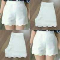 ราคา กางเกงขาสั้นสีขาว ผ้าฮานาโกะ (37769375)