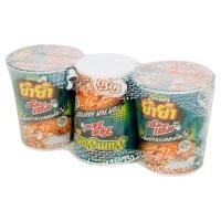 ราคา ยำยำ เต็มเต็ม บะหมี่ถ้วยกึ่งสำเร็จรูป รสต้มยำทะเลหม้อไฟ 60กรัม x 3 ถ้วย (5905270110)
