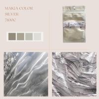ราคา สีไมก้า สี Silver ( 7100C ) บรรจุ 4 กรัม บรรจุถุงซิปใช้งานง่าย (5832598892)