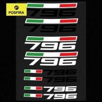 ราคา POSFIRA ฟิล์มสติ๊กเกอร์มอเตอร์ไซค์ กันน้ำสำหรับ Ducati Monster 796 ปี 2010-2015 2014 2013 สติ๊กเกอร์ (43107423689)