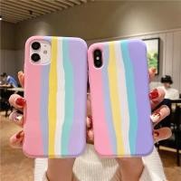 ราคา [ สายรุ้งชมพู ] Case Realme C20 เคสสายรุ้งชมพูไล่โทนสีนิ่ม เคสนิ่มซิลิคอน เคสกันกระแทก realme C20 (13549849921)