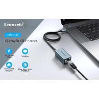 ราคา USB Type C ถึง Lan RJ Lemorele เครือข่าย 1 Gigabyte 100/1000Mps สายอลูมิเนียมอัลลอยด์ยาว 40 ซม. (41456621494)