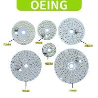 ราคา OEING สามสีของกระดานไฟ LED, ชิปโคมไฟขนานรอบสามบรรทัดลมนอร์ดิกโคมระย้าเปลี่ยนแหล่งกําเนิดแสง, แพทช์วงกลมสามสี, 2W, 4W, 6W, 8W, 10W, (25667156686)