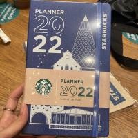 ราคา สตาร์บัค 2022 แพนเนอร์ ครบชุด~ ใหม่ล่าสุด Starbuck Planner 2022 moleskins x Starbucks สียีนส์เดนิม พร้อมกระเป๋าผ้า (10470933316)