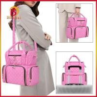 ราคา [Blesiya1] กระเป๋าใส่ขวดยาทาเล็บ น้ําหนักเบา สีดํา สีชมพู 48 ขวด (24426841021)