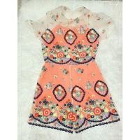 ราคา จั้มสูทขาสั้นซีทรูงานปัก ทรงน่ารักๆๆๆ มือสอง แฟชั่นงานป้าย (28105062402)