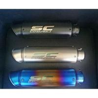 ราคา ปลายท่อ SC Project ยาว 14 นิ้ว ขนาดคอท่อ 2 นิ้ว พร้อมสายรัดท่อ (29734997024)