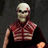 ราคา ปาร์ตี้ฮาโลวีนสยองขวัญ หมวกยาวกะโหลกโจรสลัด ผี นักสืบ ซอมบี้ หน้ากากเลือด ขายส่ง (29094029813)