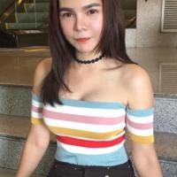 ราคา เสื้อปาดไหล่สีรุ้ง ผ้าไหมพรม (6736985050)