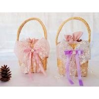 ราคา กระเป๋าสานทรงถืองานน่ารักติดโบว์มี5สีงานผ้ารูดหูสองเส้น (7290395739)