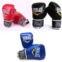 ราคา Everlast นวมชกมวยมืออาชีพ Punching Gloves นวมชกมวยมวยไทยการฝึกอบรมผู้ใหญ่ Fighting Boxin (26033310031)