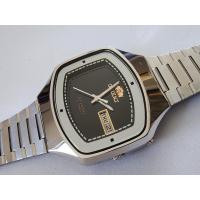 ราคา นาฬิกา Vintage Orient TV Dial จอทีวี Automatic Gents มือ 2 สภาพสวย.(สายไม่แท้) (29359615899)
